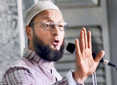 Owaisi was addressing a public meeting organized by All India Muslim Personal Law Board